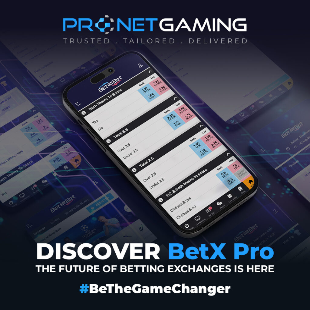 Pronet Gaming launches groundbreaking BetX Pro betting exchange ...